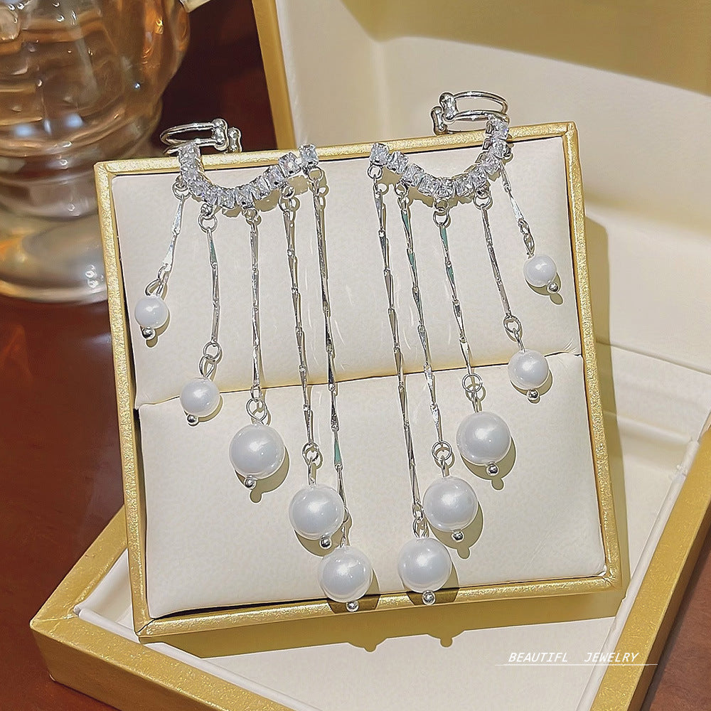 Pearl Dangle Earrings