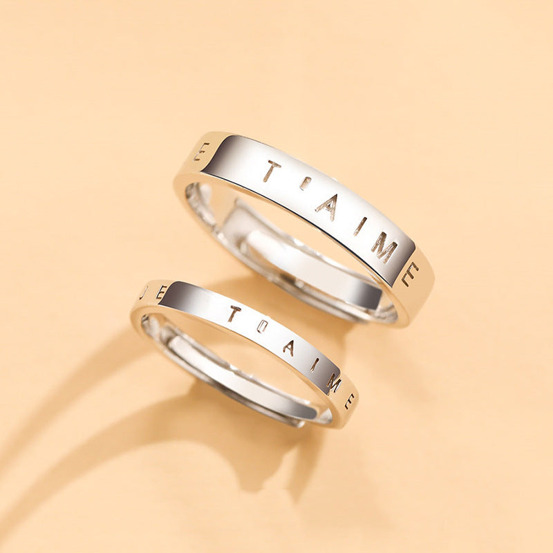 Personalized Silver Ring