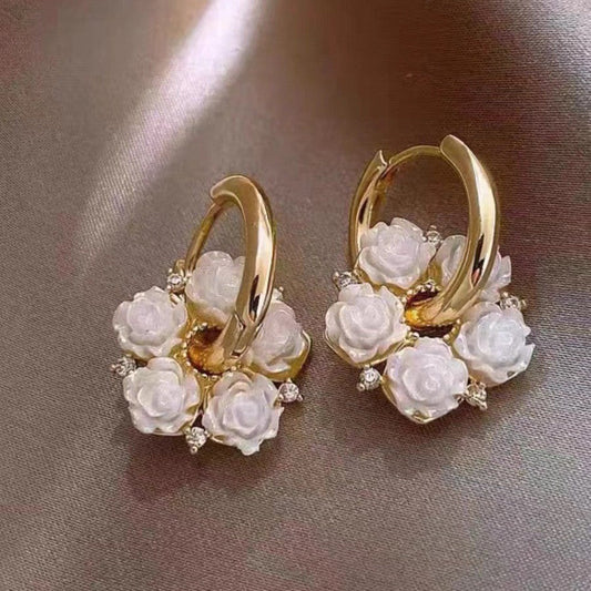 Romantic Rose Earrings