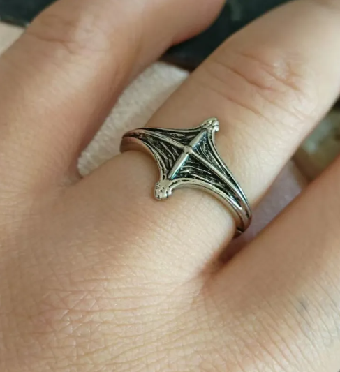 Cathedral Silver Ring