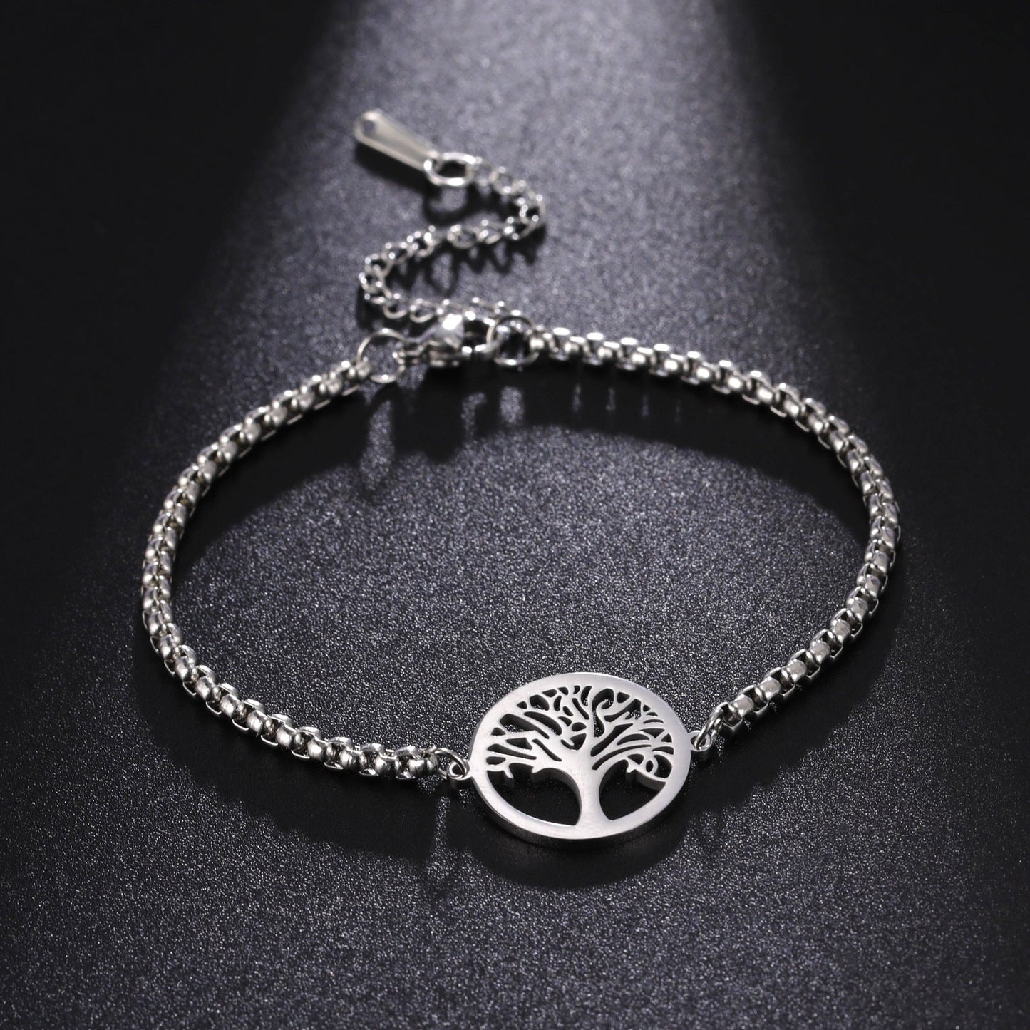 Silver Tree Of Life Bracelet