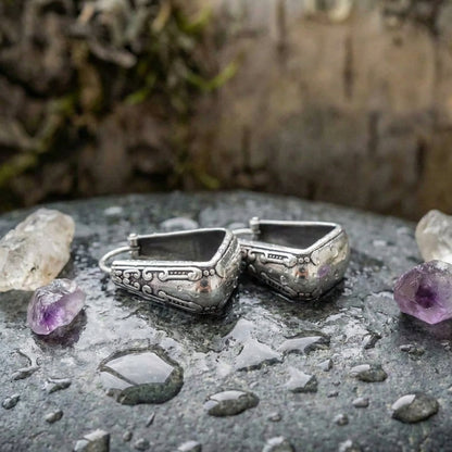 Silver Vintage Enchanted Earrings