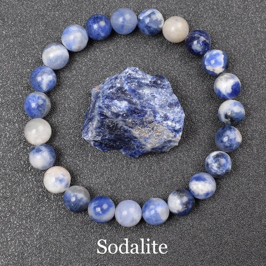 Sodalite Beaded Bracelet
