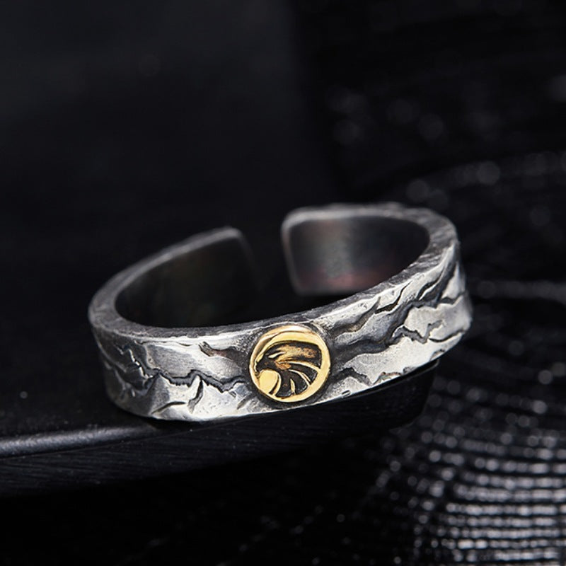 Statement Eagle Ring