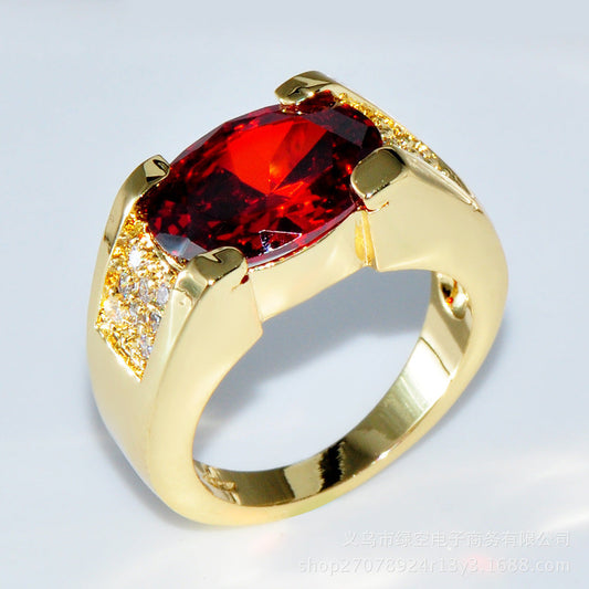 Statement Ruby Ring