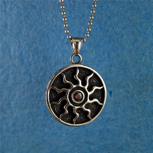 Statement Sun Necklace