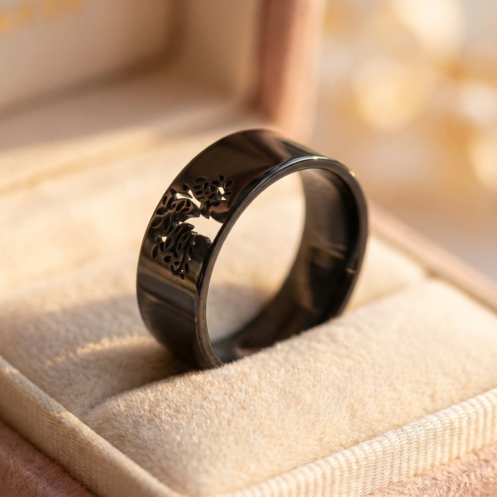 Statement Tree Of Life Ring