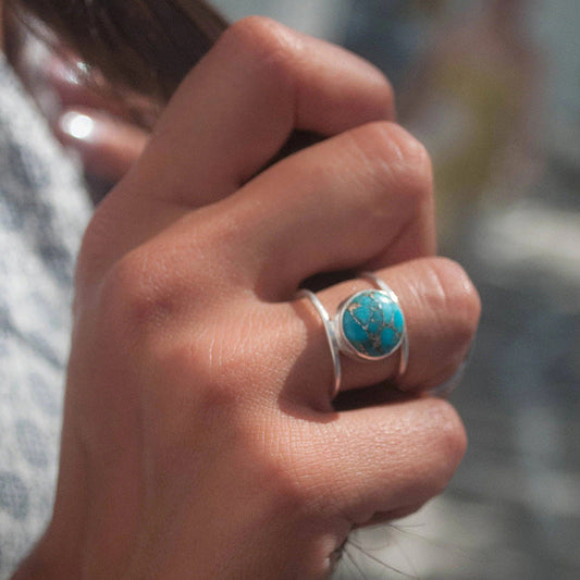 Turquoise Gemstone Ring