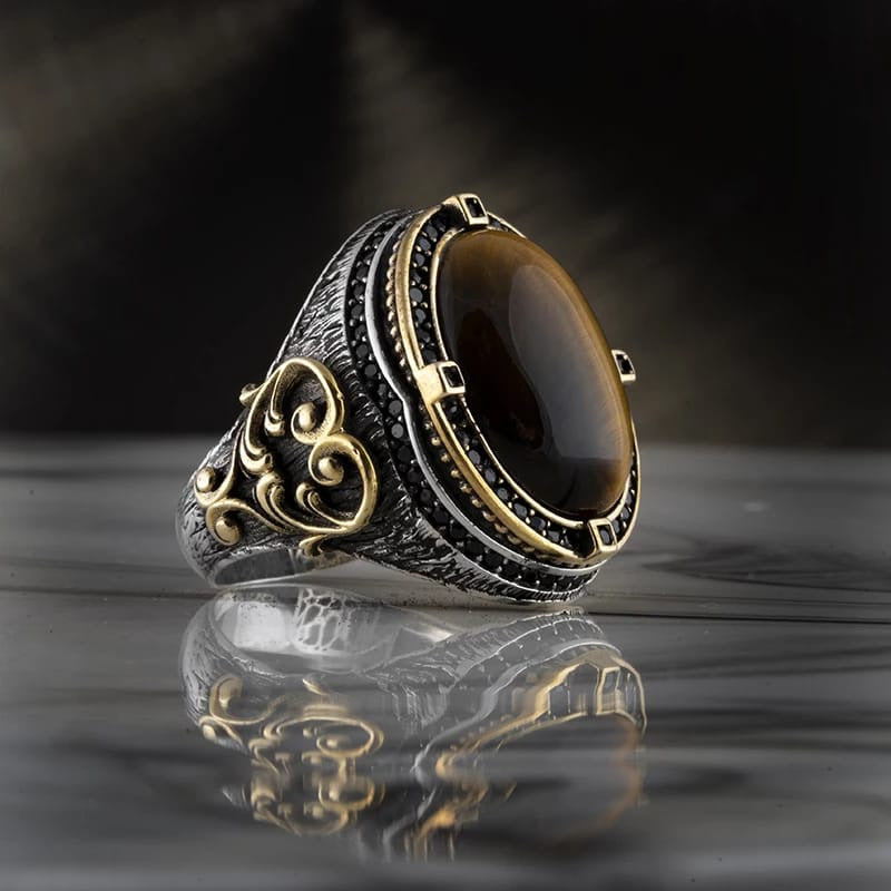 Vintage Agate Ring