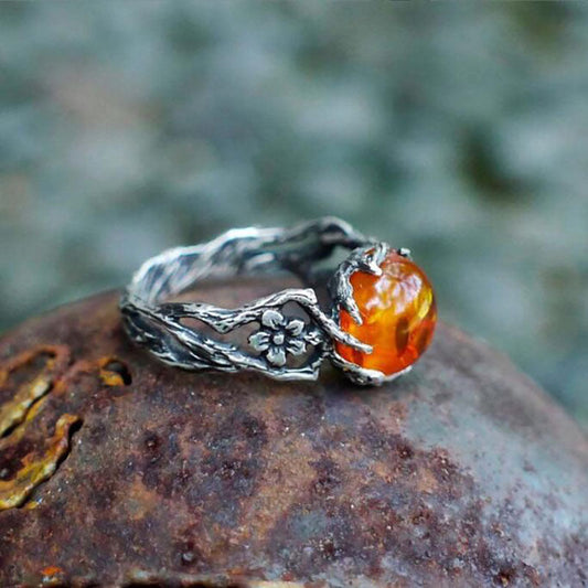 Vintage Amber Ring