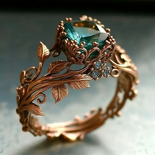 Vintage Aquamarine Ring