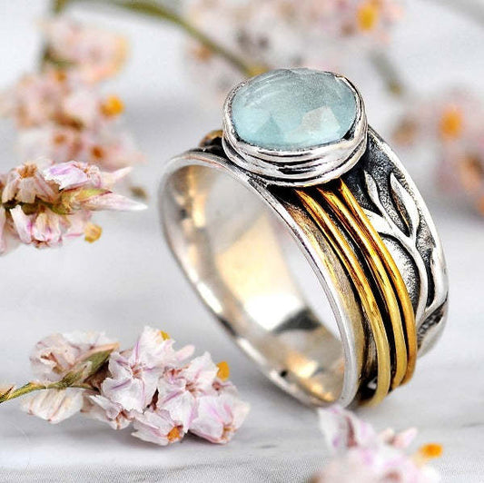 Vintage Aquamarine Ring