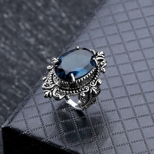 Vintage Blue Stone Ring