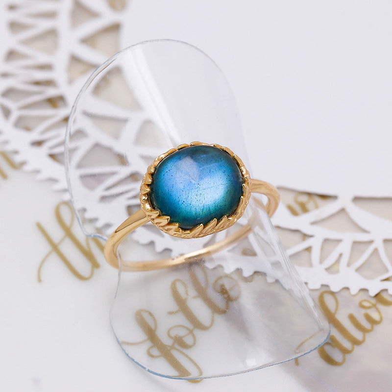 Vintage Blue Stone Ring