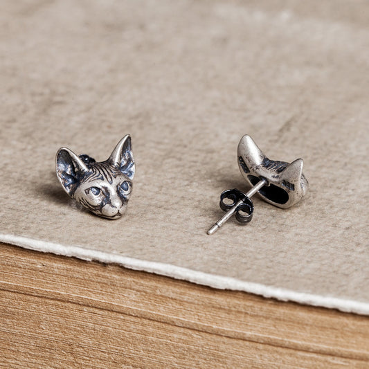 Vintage Cat Earrings