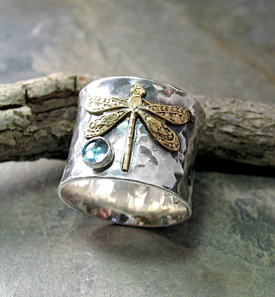 Vintage Dragonfly Ring