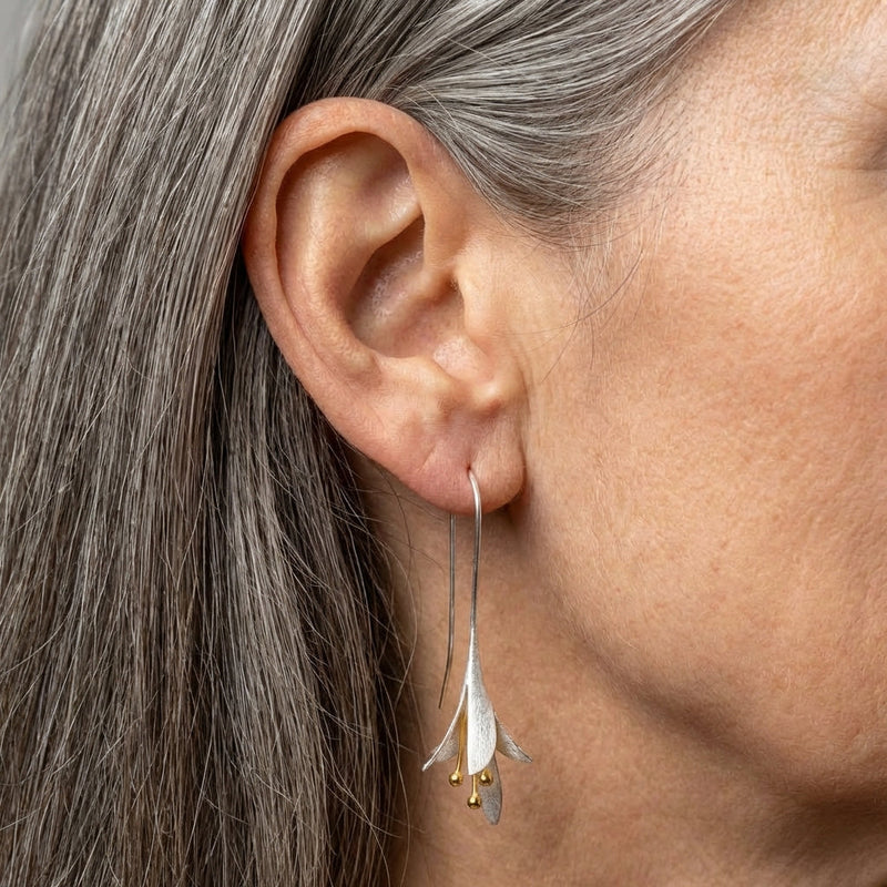 Flower Dangle Earrings