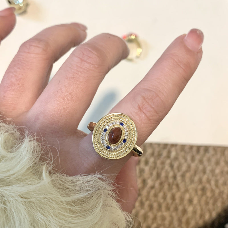 Vintage Garnet Ring