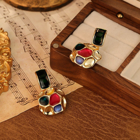 Vintage Gemstone Earrings