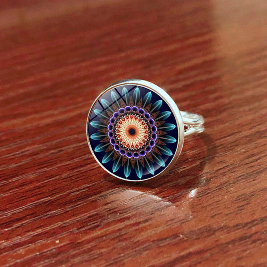 Vintage Mandala Ring