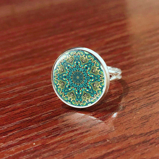 Vintage Mandala Ring