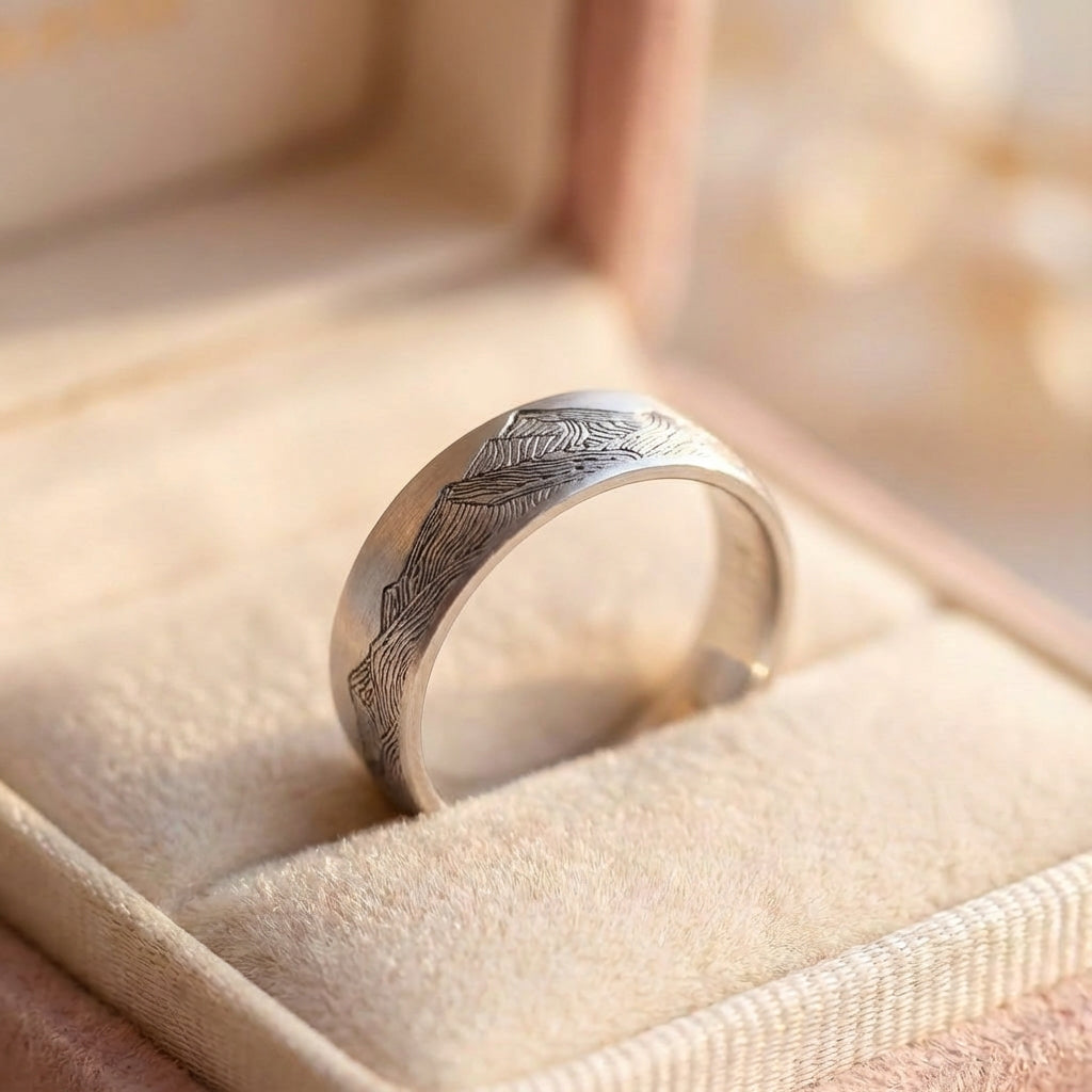 Vintage Mountain Ring