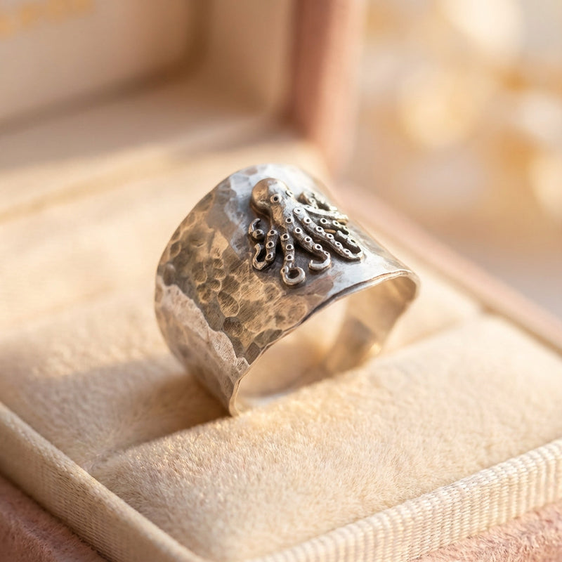 Vintage Octopus Ring