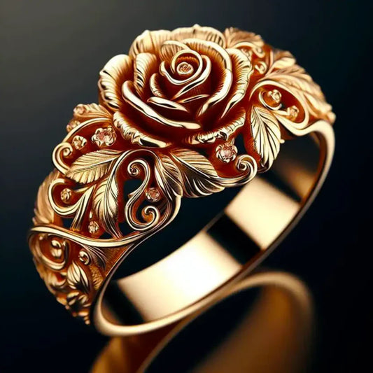 Vintage Rose Gold Ring