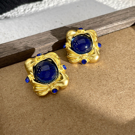 Vintage Sapphire Earrings