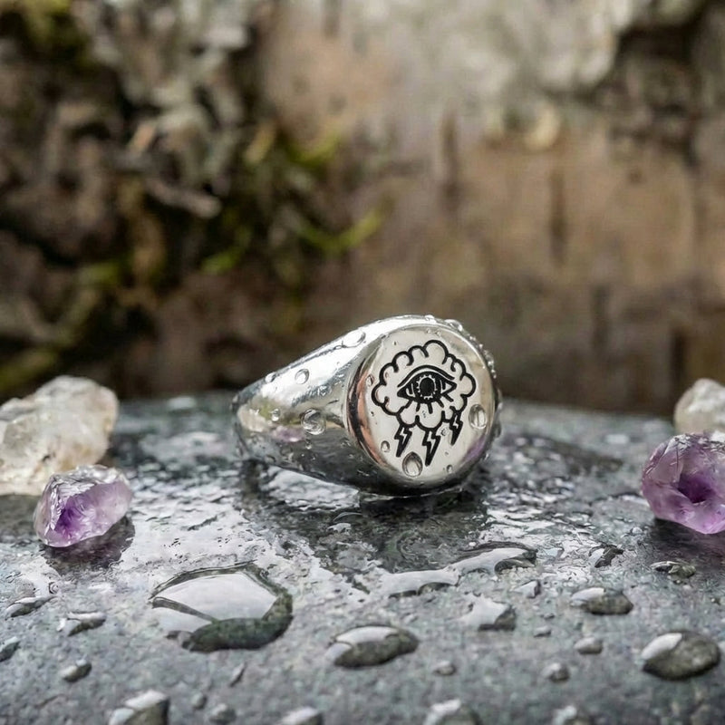Vintage Storm Eye Ring
