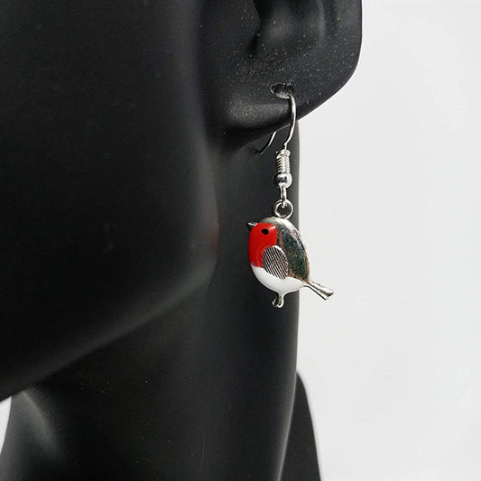 Whimsical Robin Earrings