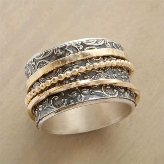 Gold & Silver Antique Ring