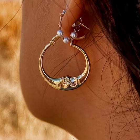 Crescent Moon Earrings