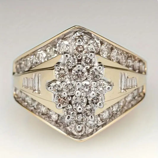 Sparkling Golden Ring