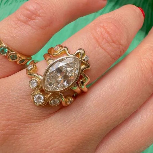 Zirconia Ring Set