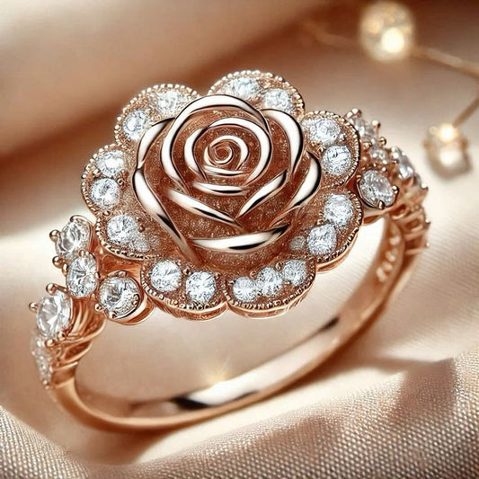 Rose Garden Pavé Ring