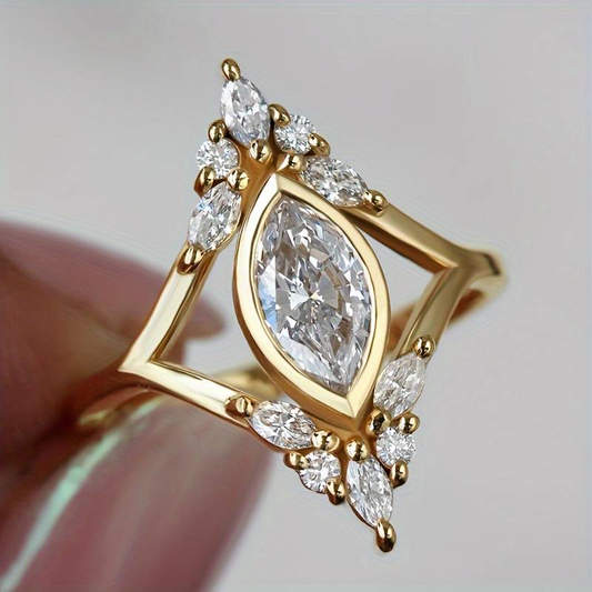 Starlight Gold Ring