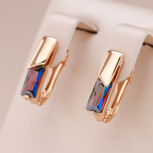 Colorful Crystal Earrings