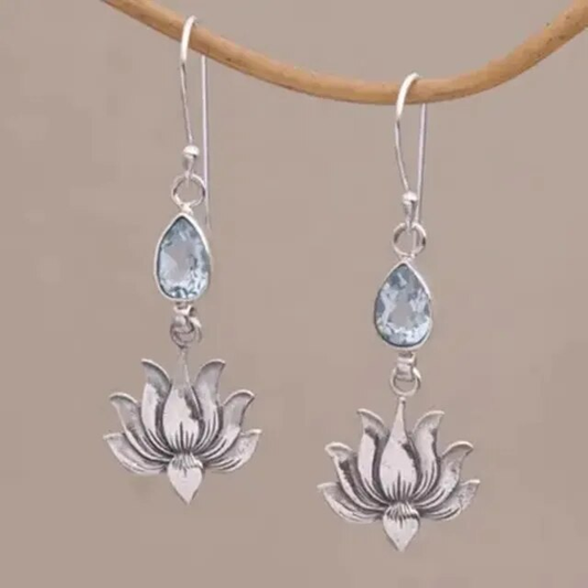 Dangling Blossom Earrings