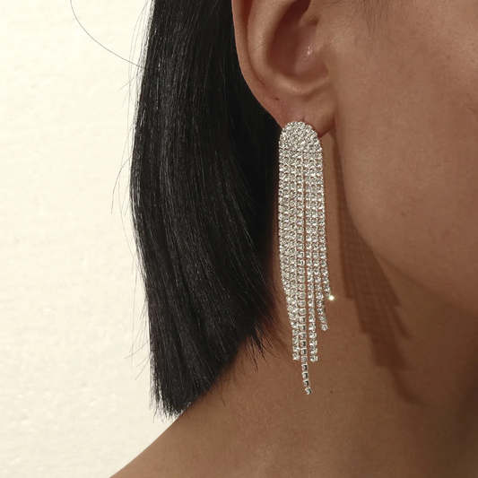 Bright Mesh Earrings
