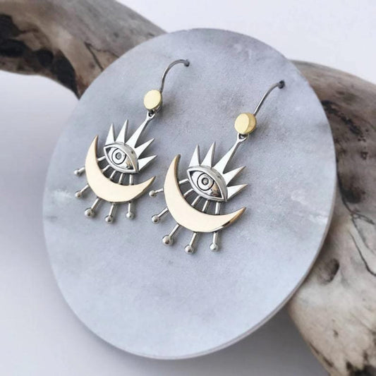 Egyptian Silver Earrings