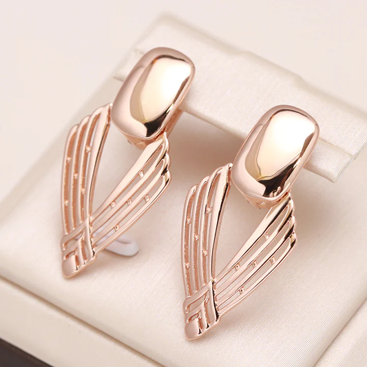 Golden Shield Earrings