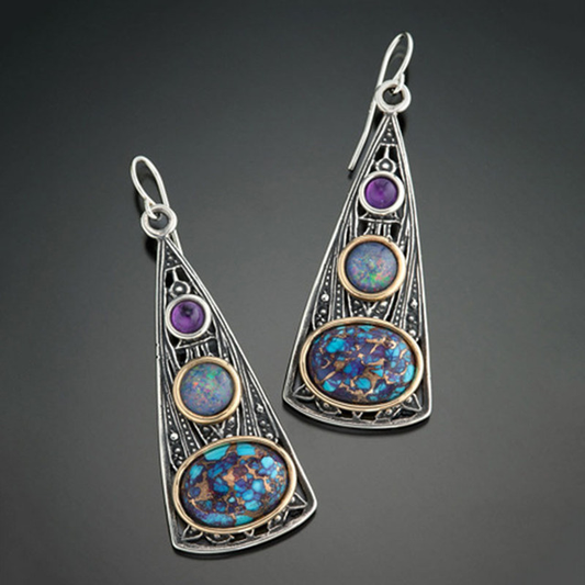 Cosmic Earrings in Sterling Silver