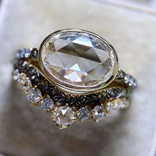 Fancy Glass Ring