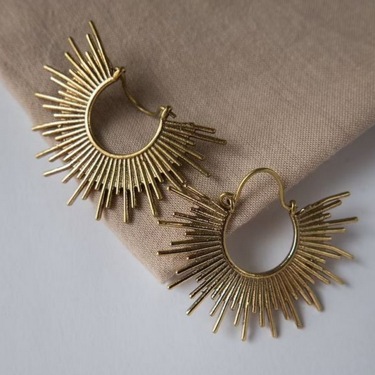 Golden Emperor Earrings