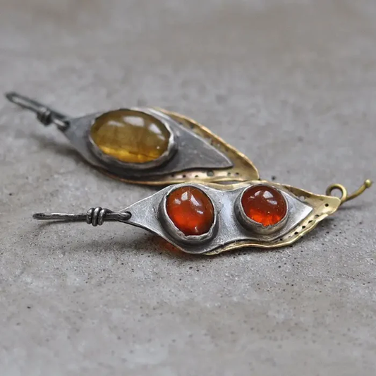 Red & Yellow Earrings