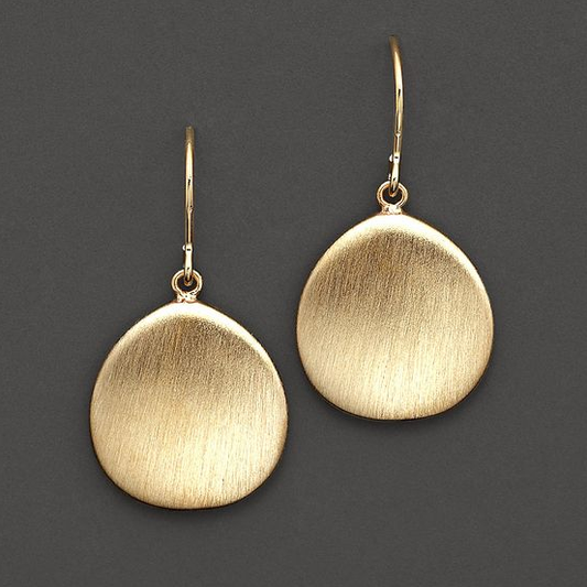Golden Plate Earrings