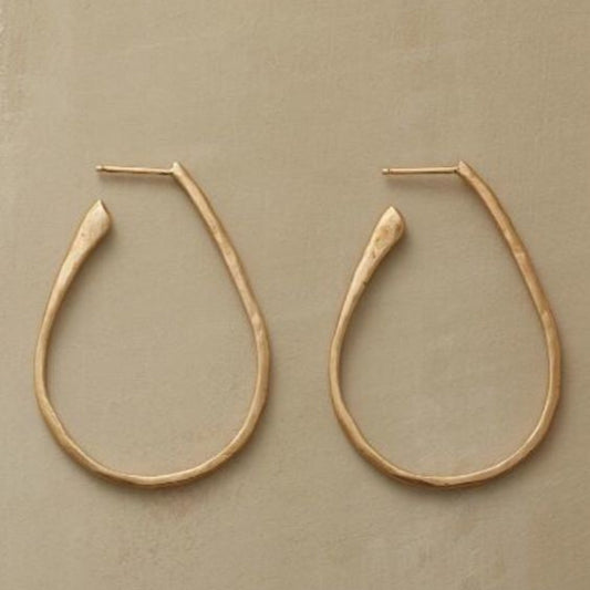 Gold Hoop Earrings