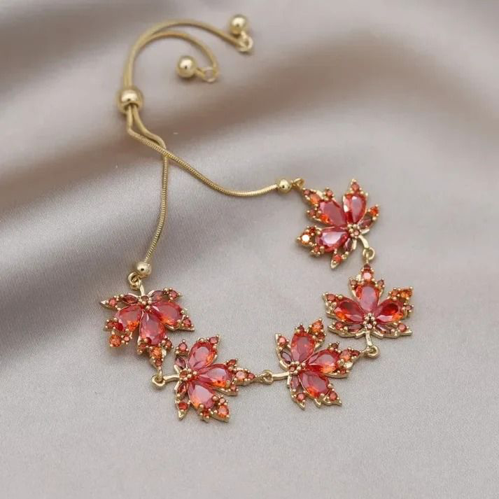 Coral Blossom Bracelet