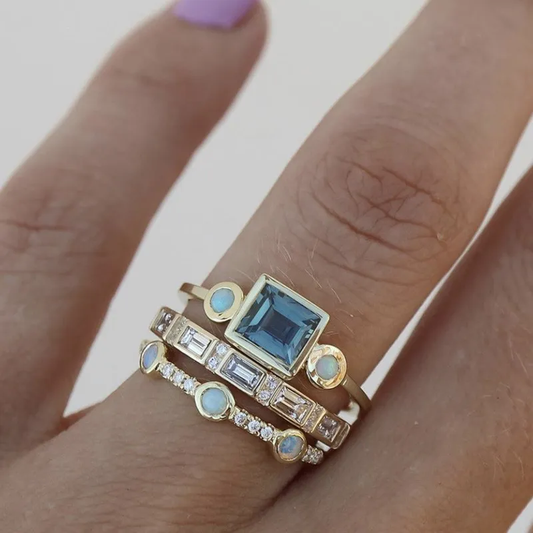Taurus — Electric Muse Ring Set